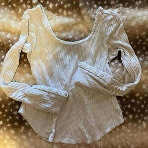 Chaser waffle knit long sleeve thermal